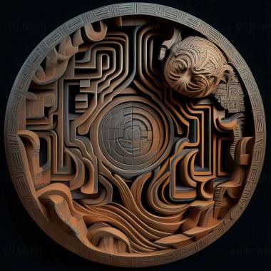 3D model labyrinth (STL)